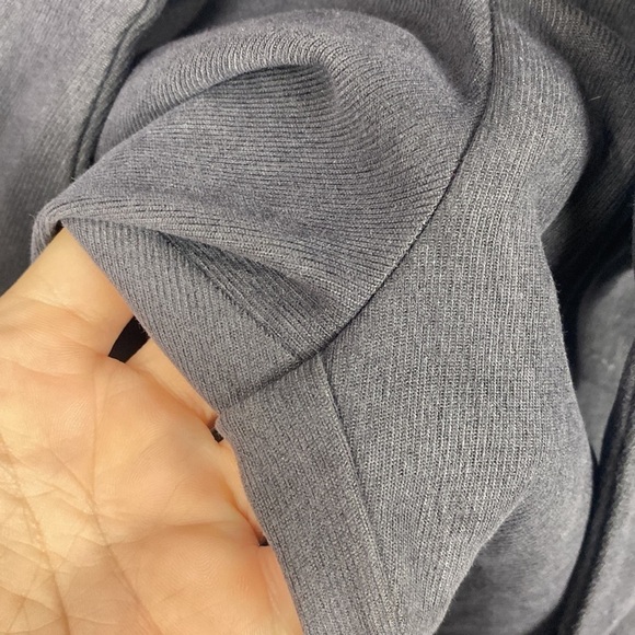 Anthropologie Sadie & Sage Moonlight Mile Paper Bag Pants - Charcoal -Size Small - Picture 6 of 13